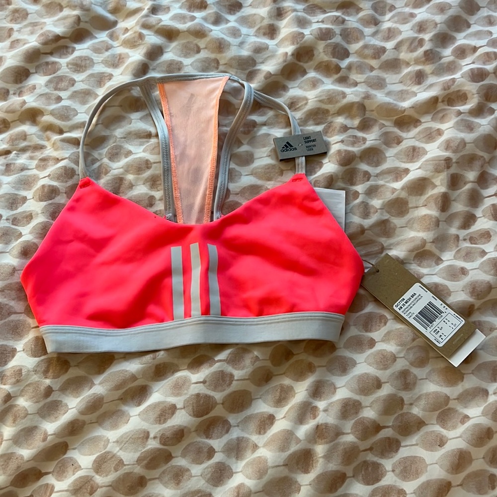 Brand New Pink Adidas Sports Bra